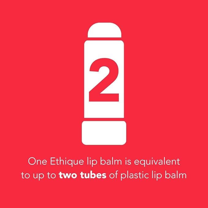Ethique Sugarplum Nourishing Tinted Lip Balm - Plastic-Free, Vegan, Cruelty-Free, Eco-Friendly, 0.32 oz (Pack of 1)