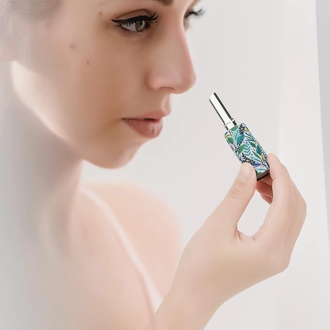 6 Pack Compact Clip-On Chapstick Holder Premium Release Clip Neoprene Sleeve Lip Balm with Clip Fits Most Standard Lip Balm, Large