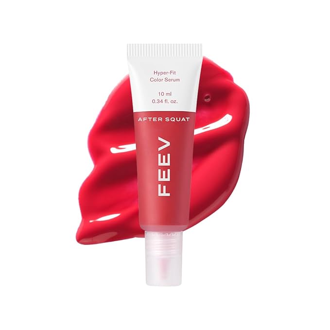 FEEV Hyper-Fit Color Serum Liquid Blush(10ml) | Dewy Cheek Blush Makeup | 50% of Hydrating Essence | Vegan | K-beauty (After Squat, 10ml)