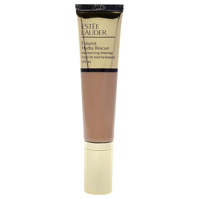 Estée Lauder Futurist Hydra Rescue Moisturizing Foundation SPF 45, 12 Hour Glow, 1.2 oz., 4N1 Shell Beige