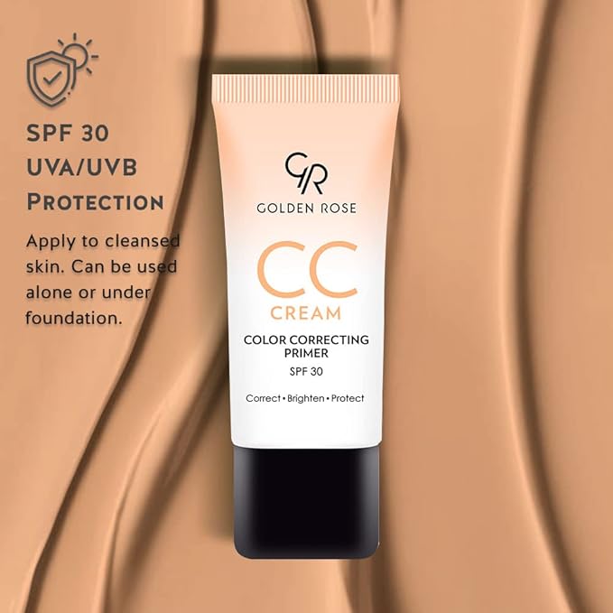 Golden Rose Makeup CC Cream Color Correcting Primer - (Orange)