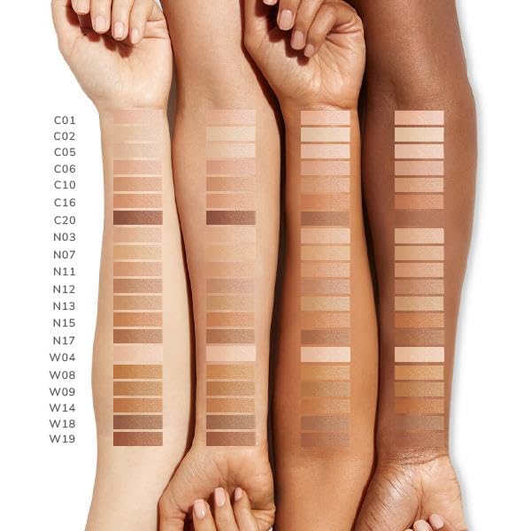 FARMASi Vfx Pro Foundation, Full Coverage Liquid Cream, Lightweight Long Lasting Coverage, Breathable Skin Moisturizer with Color True Matte Blending, Face Makeup, 1 fl. oz / 30 ml - Cool Medium 06