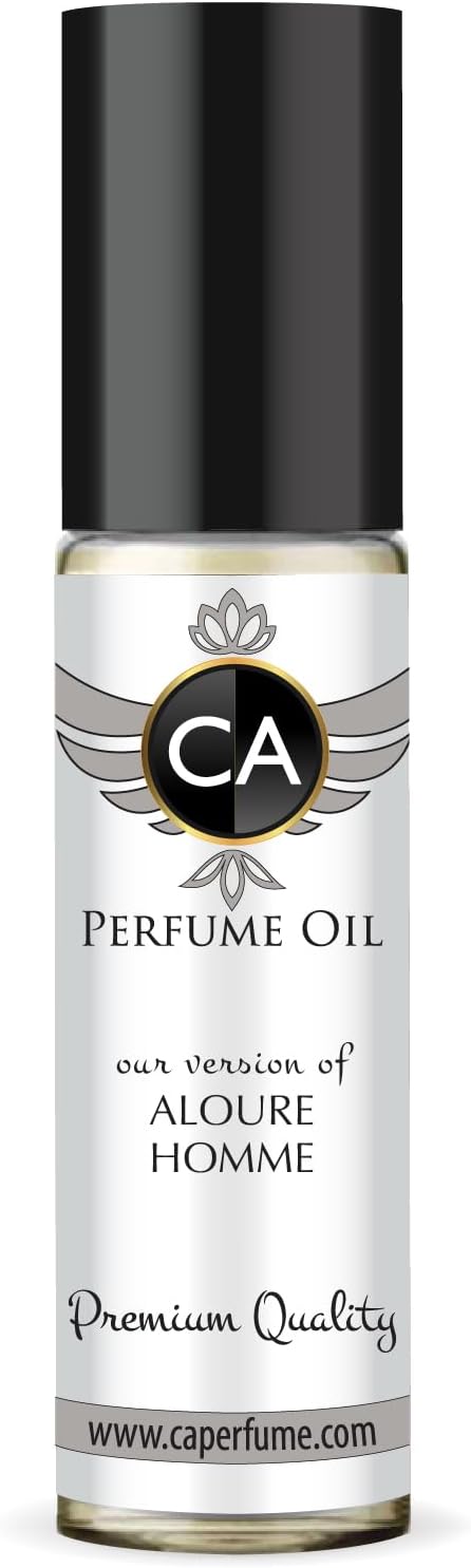 CA Perfume Impression of Aloura Homme For Men Fragrance Dupes Perfume Body Oil Roll-On 0.3 Fl Oz/10ml-X1