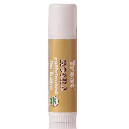 TREAT Jumbo Lip Balm - Mocha, Organic & Cruelty Free (.50 OZ)
