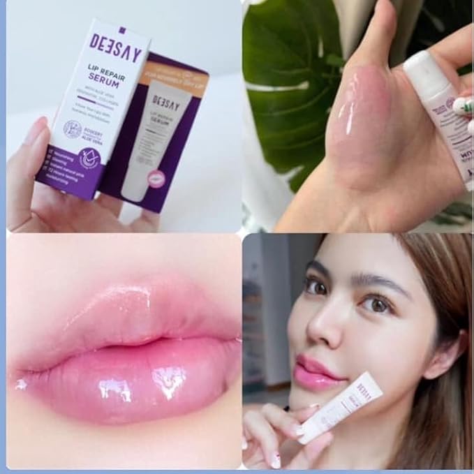 Deesay Lip Repair Serum Nourishing Radiant Moist Pink Firm Smooth Lips 8ml.