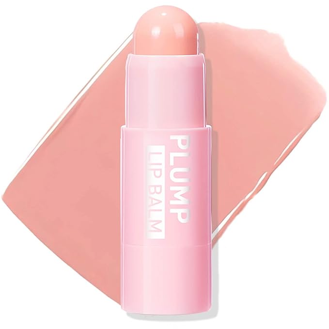 Plumping Lip Balm - Tinted Lip Balm Plumper - Enhancing & Hydrating Lip Moisturizer Fade Lip Lines Lip Care 0.17Oz/4.8g - 02 SAKURA PINK