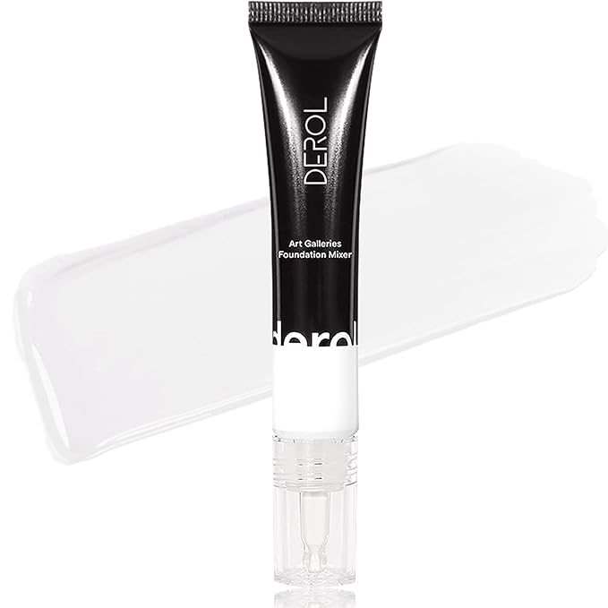 White Foundation Mixing Pigment for Adjusting Shade and Color Corrector, Blends Easily With Foundation, White Color Corrector for Adjusting Foundation from Deep to Shallow (01# White)