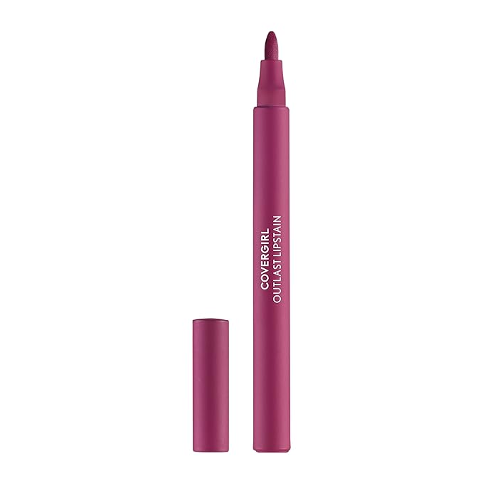 COVERGIRL Outlast Lipstain Bundle - Jazzberry 40 & Canyon 35 Shades, Vegan Formula