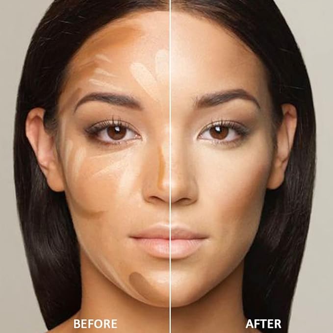 evpct 6 Colors Conceal Correct Cream Contour Makeup Palette for Mature Skin,Light to Neutral,Conceal trouble spots dullness dark circles Correct discolorations Camouflage imperfections Covers redness