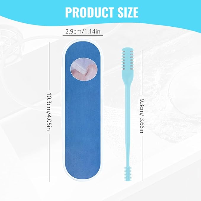 Nasal Hair Cutter, 2025 Upgraded Double Sided Noses Hairs Knife, 360° Rotating Portable Manual Nose Hair Trimmer, Noses Hairs Remover for Women Men Travel Essentials (Pink, 3 Pcs)