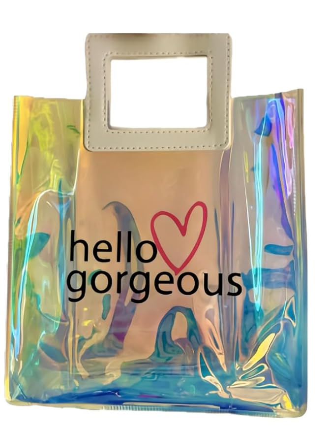 Bath & Body Works - Snowflakes & Cashmere - 3 Piece Bundle - Spray - Lotion Body - Shower Gel - Full Size and Hello Gorgeous Gift Bag.