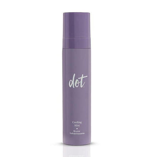 dot Cooling Facial Mist With Vitamin C, Plant-Based Antioxidants & Skin Revitalizing Feminage - Face Mist that Moistures, Rejuvenates & Clarifies – For All Skin Types – Menopause Skincare - 3.4 oz
