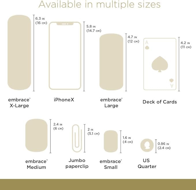 Embrace Scar Treatment, Silicone Sheets for New Scars with Active Scar Defense, Extra Large 6.3 Inch Sheets, 60 Day Supply (Recommended Treatment)