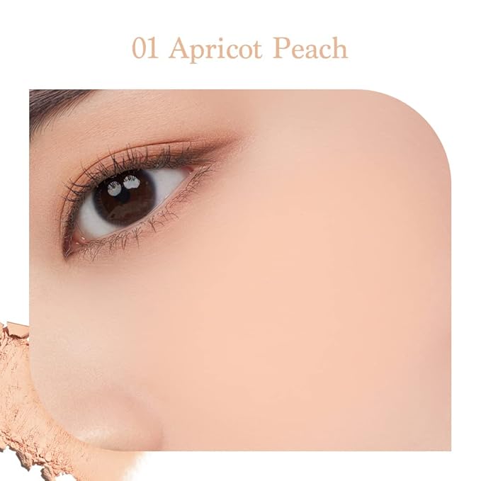 Dasique Blending Mood Cheek #01 Warm Blending l Cruelty-Free l 4 Blendable Shades in Lightweight, Long-lasting, Smooth Powder