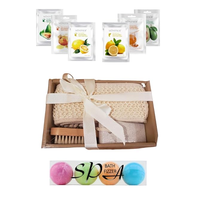 Body Care, Skin Care for Women, Bath Bombs, Hand Mask, Foot Mask, Loofah, Pumice Stone, Body Brush