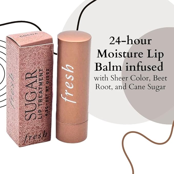 Fresh Sugar Lip Treatment - Cocoa 4.3g, Brown, 0.15 Ounce