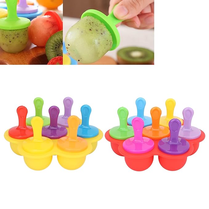 Cube Ice Roller, Reusable Silicone Ice Tray Fine Lines Removal Facial Beauty Ice Roller Skin Care Tools for Face Eyes Lubricate the Skin(yellow)