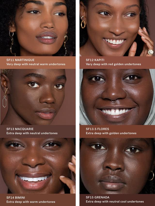 ILIA - True Skin Serum Foundation | Non-comedogenic, Cruelty-Free, Vegan, Weightless Feel, Buildable Coverage, Safe For Sensitive Skin (Flores SF13.5)