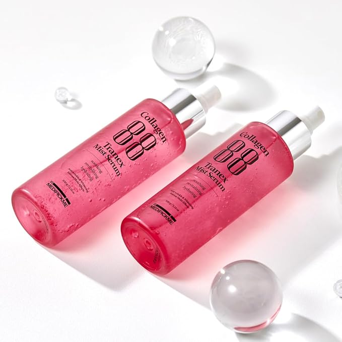 Collagen Double Eight Facial Mist Serum 100ml – Hydrating Face Mist & Makeup Setting Spray with Deep Collagen Barrier Protection for Long-Lasting Moisture & Radiant Skin