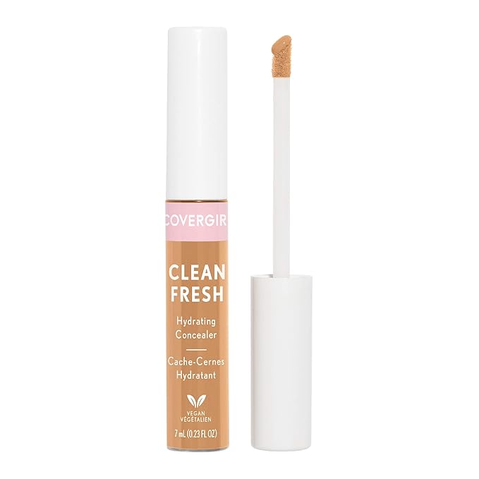 COVERGIRL Clean Fresh Hydrating Concealer, Medium, 0.23 Fl Oz