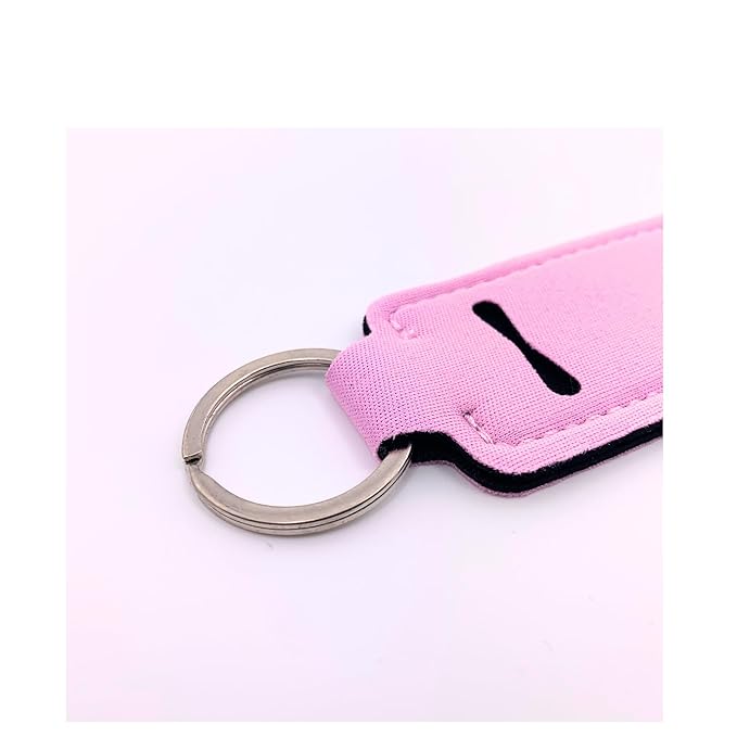 Pink Lemonade Chapstick 3-Pack. Includes Bonus Lip Balm Holder Keychain (Pink). Limited Edition Flavor from the Chapstick I Love Summer Collection, Unique Gift Bundle from Tiny Seed