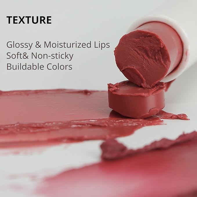 All Day Essential Tinted Lip Balm 04 Allure Rose | Natural Gloss Balm, Moisturizing Lip Care, Deep Nourishing Plant-Based Chapstick, Lasting Hydration Lip Butter for Dry Cracked Chapped Lips