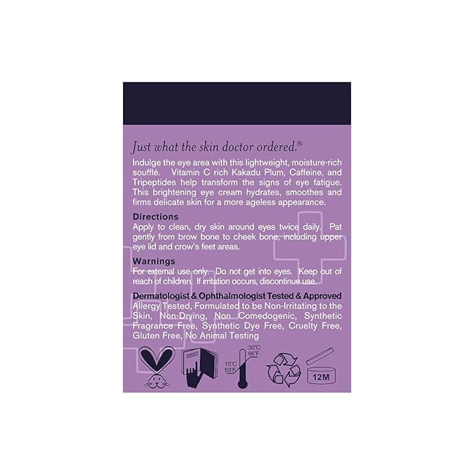 DERMAdoctor Kakadu C Eye Souffle, 0.5 Fl Oz