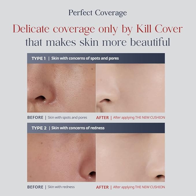 CLIO Kill Cover The New Founwear Cushion Refill Included (15g*2, 2 LINGERIE)