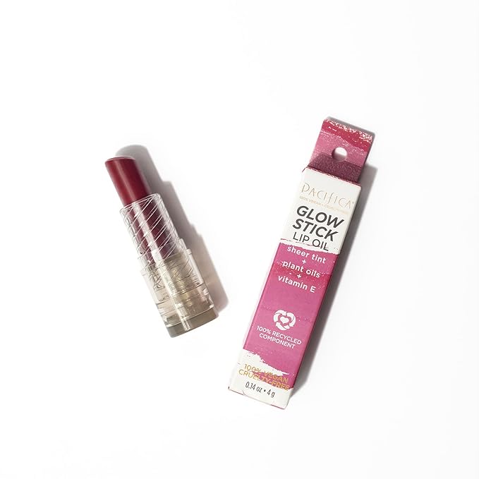 Pacifica Glow Stick Lip Oil - Crimson Crush Women 0.14 oz