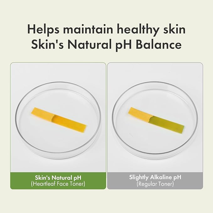 Heartleaf Face Toner with 970,200ppm Heartleaf Water, Centella, Hyaluronic Acid, Witch Hazel, Trouble Care, Acne-Prone, Calming, Hydrating, Purifying, Korean Skin Care, 250ml, 8.45 fl.oz.