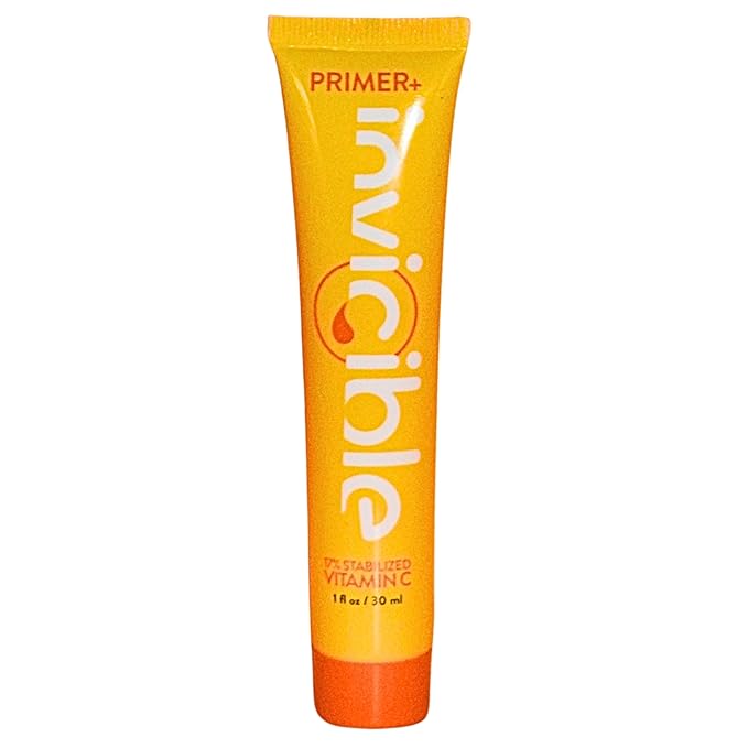 5 in 1 Primer For Face Before Makeup | 17% Vitamin C | All Day Grip | Dark Spot Corrector | Silky Matt Finish | Chemical Free | Vegan | All Skin Types | Made in America | 1fl oz