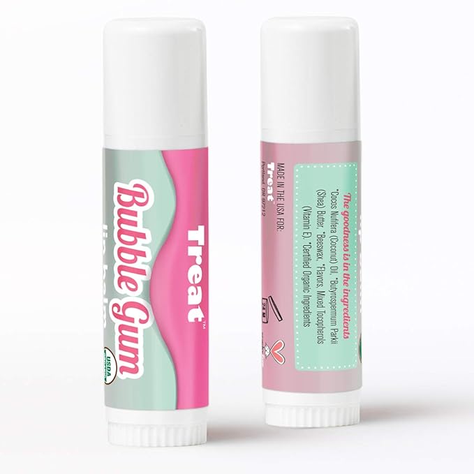 TREAT© Jumbo - Cruelty Free .50 OZ (BUBBLE GUM LIP BALM)