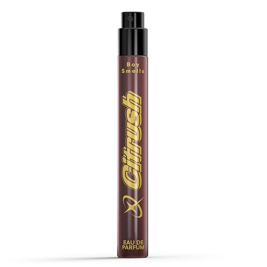 Boy Smells CITRUSH Travel Spray – Citrus Woody Eau de Parfum with Pomelo, Black Pepper & Ripe Musk – Long-Lasting Unisex Perfume in Compact 10mL Size