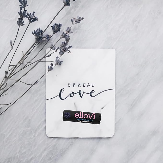 Natural Lip Butter Lip Balm - Nirvana - Pure Enough to Eat - Made With Just 6 Vegan Ingredients - 100% Natural & Organic Moisturizing Lip Care for All Day Hydration (3-Pack)