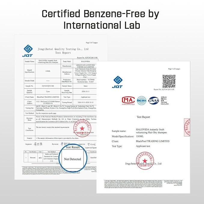 Dry Shampoo for Women, No White Residue Instantly Fresh Shampoo Spray, Absorb oils, Refreshing Volumizing Hair Dry Shampoo 5.07 FL.OZ (Pack of 4)