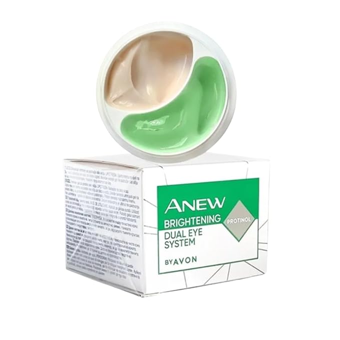 Anew Brightening Dual Eye Cream 2x10ml, Award-Winning Protinol, For Women, Pack Of 1
