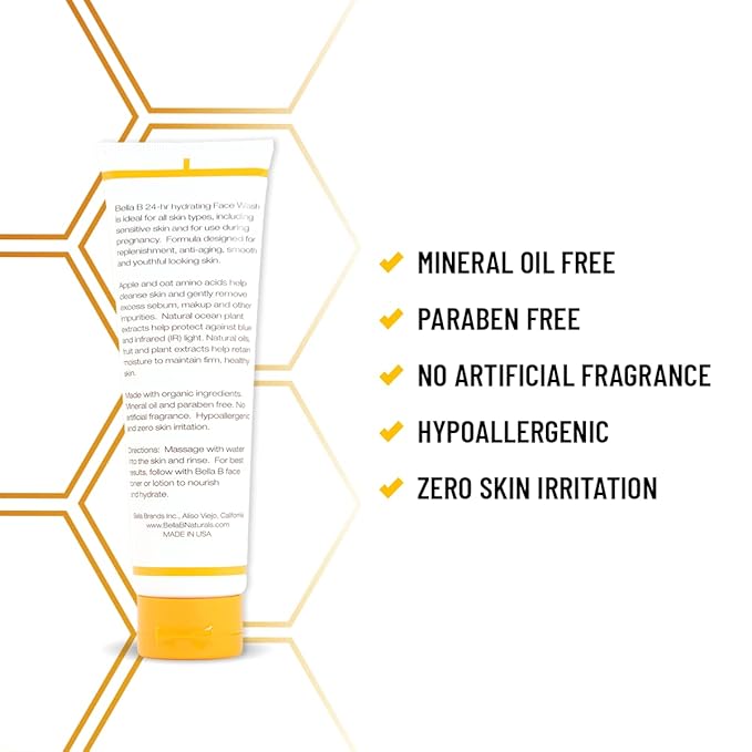 Bella B Gift Set - Face Wash 4.1oz and Face Lotion 3.4oz