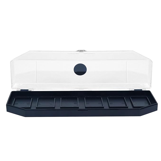 6 Color Empty Alcohol Activated Palette for Refills and Custom Palette Creation