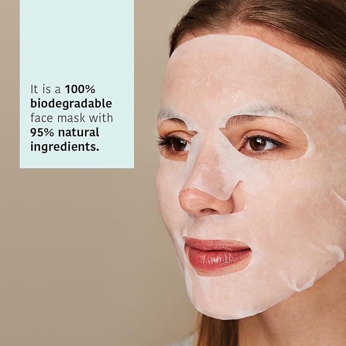 IROHA NATURE Glycolic Acid Peeling Face Mask (Pack of 5) | Skin Perfecting for a Radiant & Smooth Look | Instant Regeneration in Just 15 Minutes | Clean Beauty | 100% Vegan