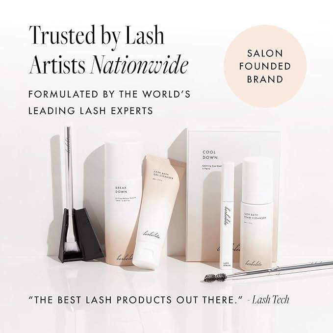 Borboleta Lash Serum, Eyelash Serum for Longer, Thicker, and Fuller Looking Natural Eyelashes, (Full Size, 3 Month Supply)