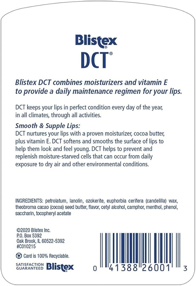 Blistex DCT Daily Conditioning Treatment SPF 20 0.25oz