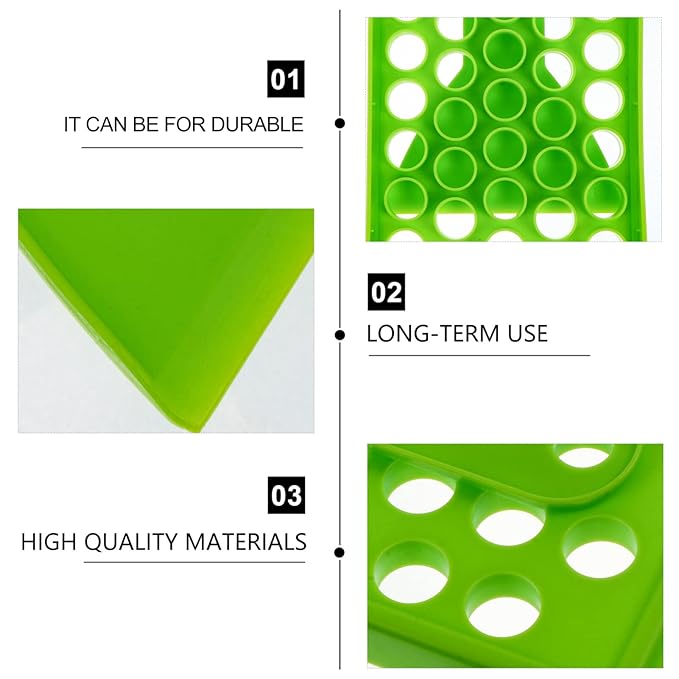 Beaupretty Lip Balm Filling Tray and Spatula Set Lip Balm Crafting Kit Instantly Fills 50 Standard 15mm width Tubes Lip Balm Containers