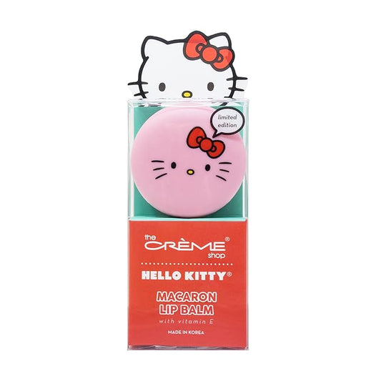 The Crème Shop Hello Kitty Macaron Lip Balm - Watermelon
