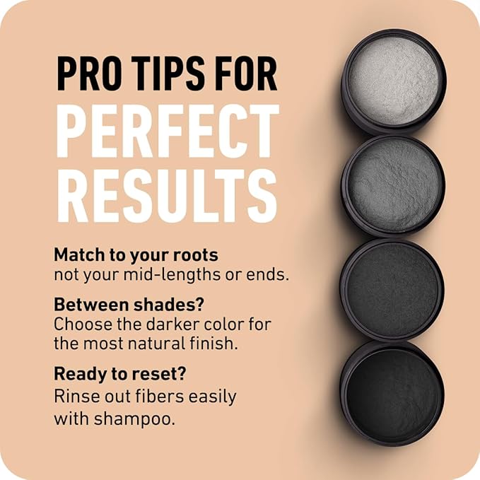 Boldify Hair Fibers Color Sample Kit - Fill In Thinning and Fine Hair for an Instantly Fuller, Thicker Look - 14 Shades for Women & Men - Grays