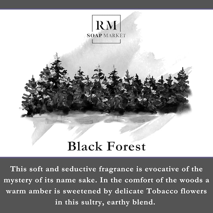 Goat Milk Lotion, Black Forest Fragrance, Hydrating Lotion for Men and Women, Infused With Nourishing Goat Milk, Shea Butter, Sunflower Oil, and Aloe, Soft Amber & Tobacco Scent, 9 Oz