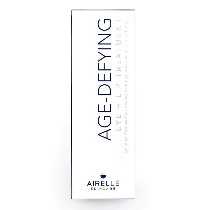 Airelle Age-Defying Eye and Lip Treatment | Anti Aging, Helps Reduce Wrinkles, Fine Lines | Dermatologist Recommended | Hyaluronic Acid, Berrimatrix | Natural Ingredients | .3 Fl Oz