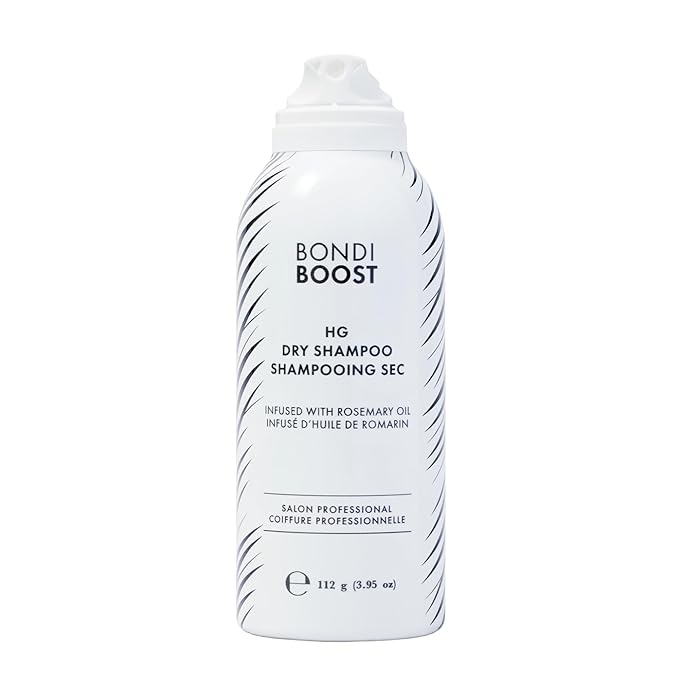 BONDIBOOST HG Dry Shampoo For Women & Men [3.95 oz] - Clinically Tested to Cleanse + Volumizes Hair, Refreshes + Protects & Strengthens Hair - Clean Formula with Rosemary - All Hair Types