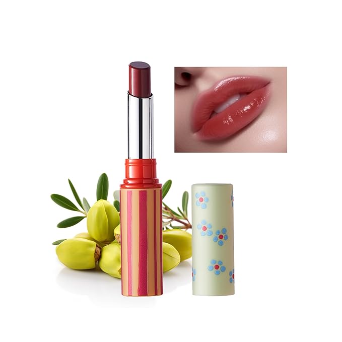 Hydrating Tined Lip Blams - Moisturizing High Pigmented Lip Blam Stick Care Plumping Glossy Finish for Dry Lips for Women