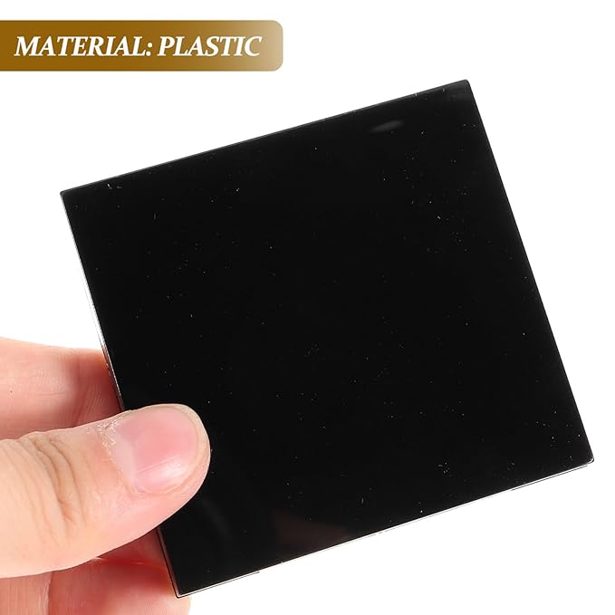 Healifty Empty Lipstick Palette Pan 6-grid Magnetic Eyeshadow Palette Boxes with Press Cosmetic Cream Tray Portable Small Makeup Compact Containers