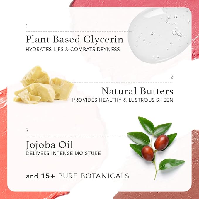 Oh-So-Luxe Liquid Tinted Lip Balm, Hydrating & Nourishing Tinted Lip Oil for dry dark lips, results in Soft & Glowing Lips, Moisturizing, Non-Sticky Brown Shade - 0.10 Fl Oz - RAS LUXURY OILS